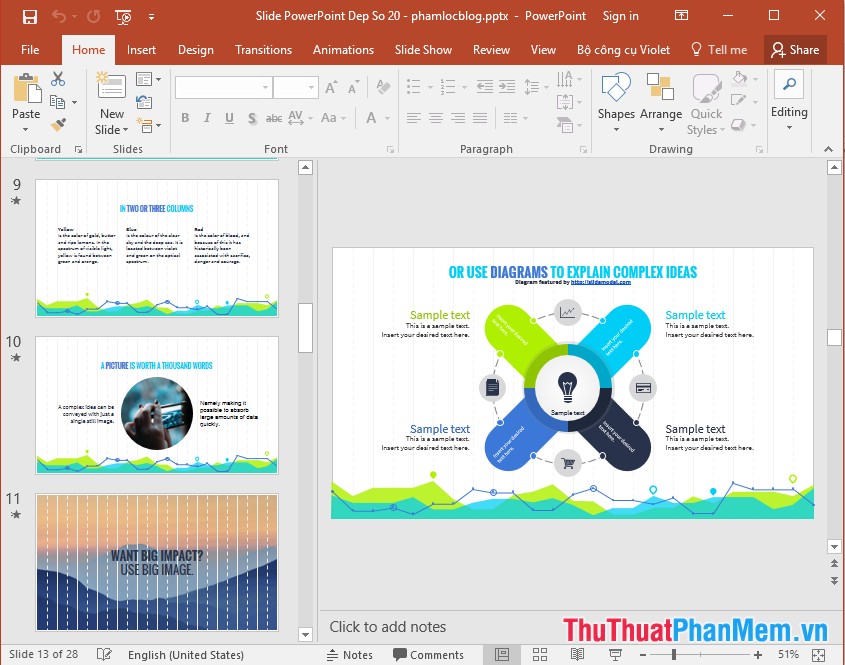 Tổng hợp những mẫu PowerPoint, mẫu Slide đẹp