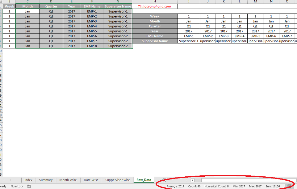 Các thủ thuật Excel cho dân văn phòng