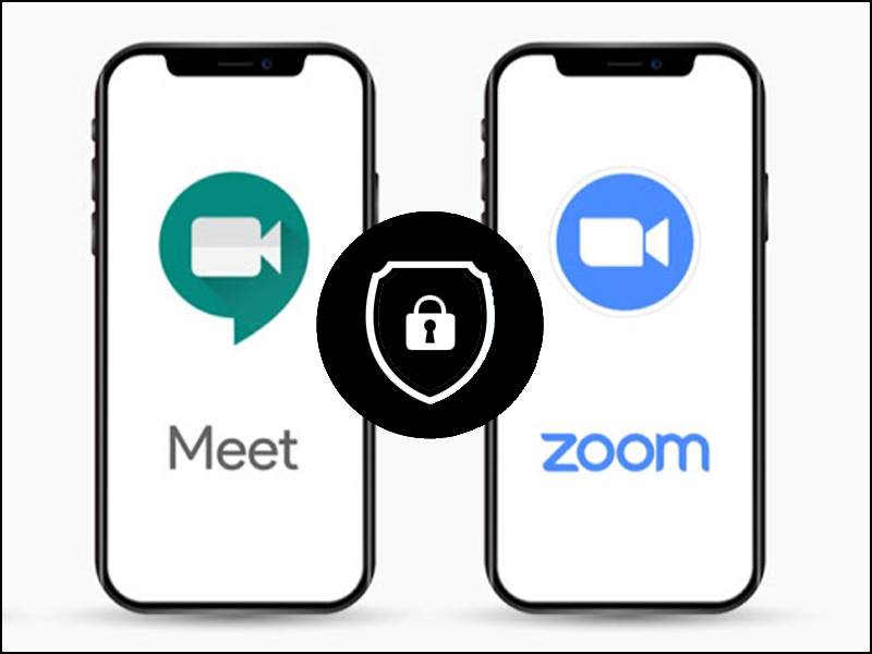 Tính bảo mật của Zoom có phần yếu hơn Google Meet