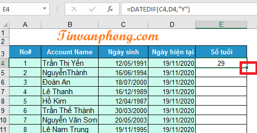 Các thủ thuật trong Excel-phần 3