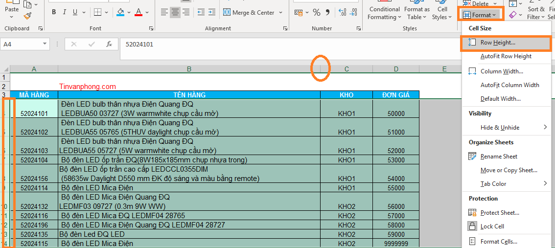 Cách xuống dòng trong 1 ô excel đơn giản và nhanh chóng