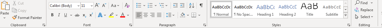 Các thành phần cơ bản trong Microsoft Word