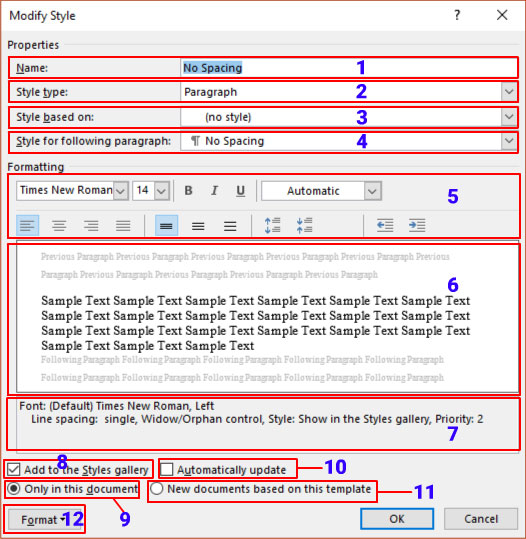 hop thoai modify-group-styles-word-2019