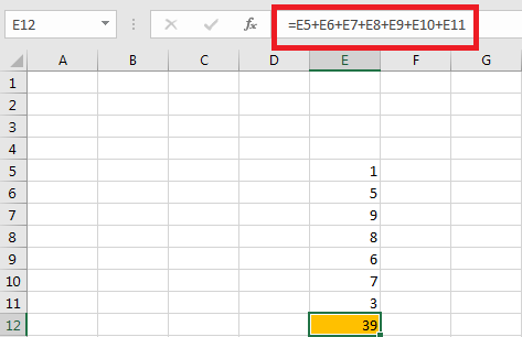 Cách Tính Cộng Trừ Nhân Chia Trong Excel