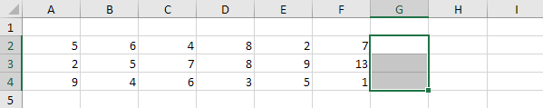 Cách sử dụng sparklines trong excel