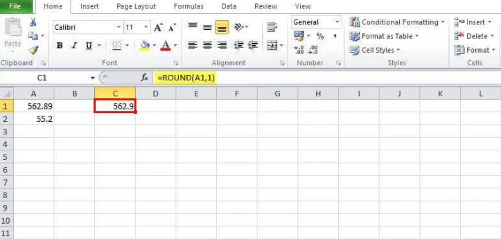 Hướng dẫn cách dùng hàm Round trong Excel