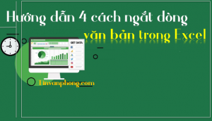cach ngat dong trong excel
