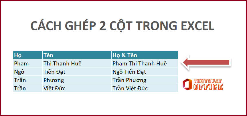 cach ghep 2 cot trong excel 5