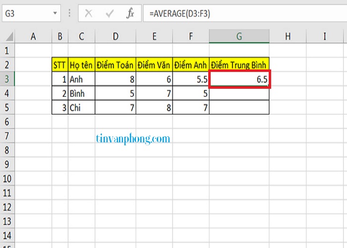 Các hàm cơ bản trong Excel thường được sử dụng nhất - phần 1